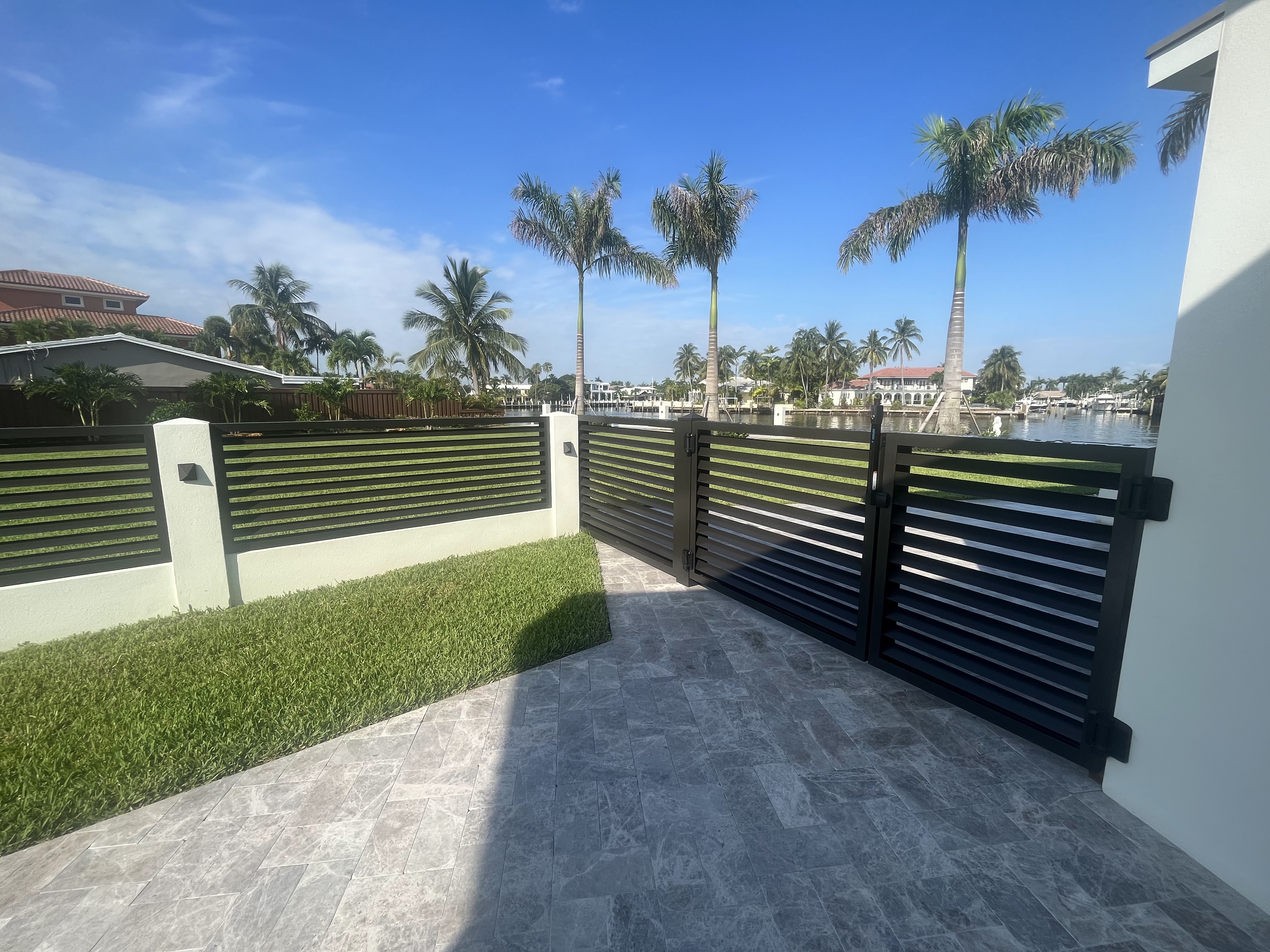 Aluminum Fence Example