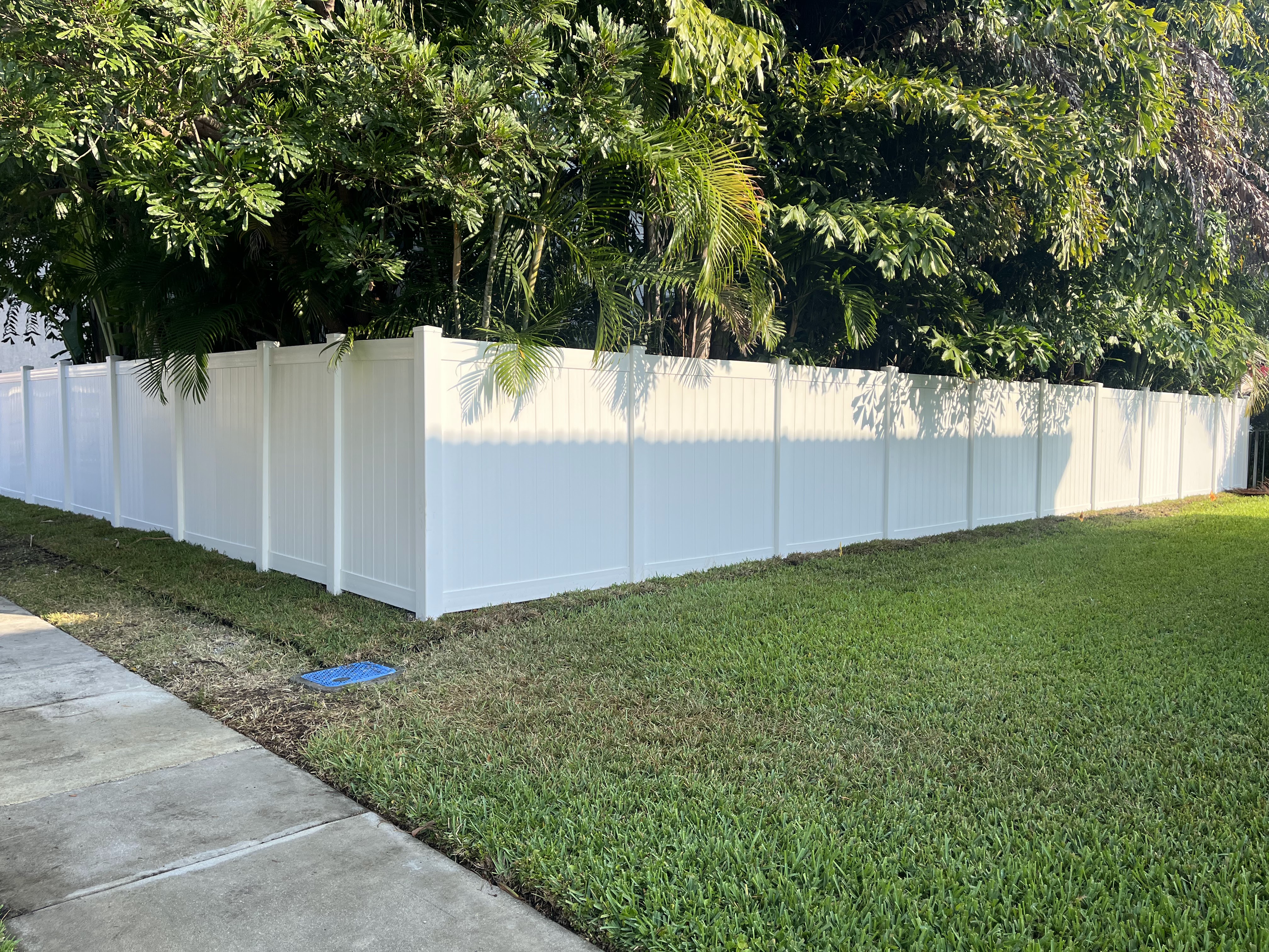 PVC Fence Example